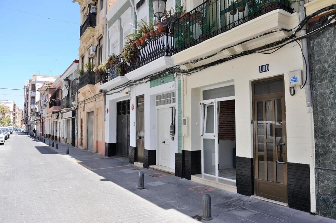 Chic Estudio Privado Al Lado De La Playa Valencia Exterior photo