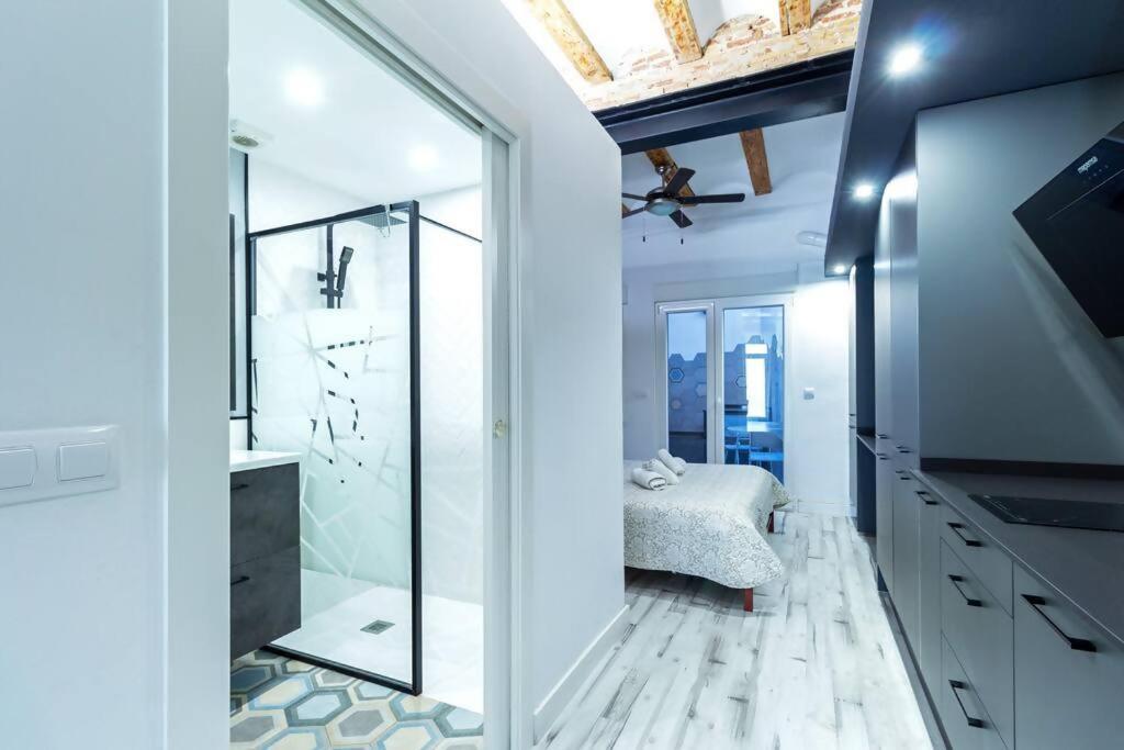 Chic Estudio Privado Al Lado De La Playa Valencia Exterior photo